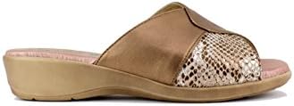 Miba - Zueco Mujer Pala Combinada - Taupe, 38
