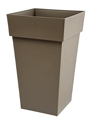 EDA Plastiques POT TOSCANE CARRE 39X39X65 CM-62L