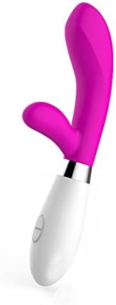 YKMaggie Electric Massage Stick Multifunction Double Shock Safety Material Waterproof Requires AAA Batteries For Two Sessions Adult Toy Female Pink Purple. pink