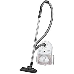 Moulinex MO3927PA Aspirateur avec Sac Compact Power 3L Efficacité Energétique A 750W Hygiène+ Blanc et Rose