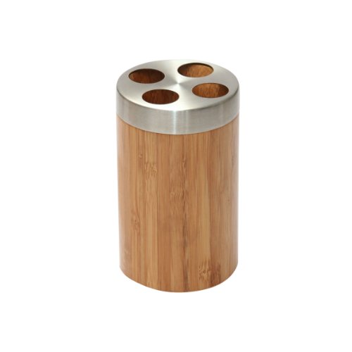 Axentia 282331 Zahnbürstenhalter Bonja Bambus