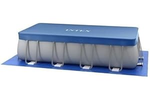 LEGNAGOFERR S.R.L LEGNAGOFERR, Intex 18037, Abdeckplane Ultra Frame für Sommer/Winter, rechteckig, 400 x 200 x 100 cm, Intex-Ersatzteile STPRE