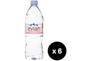 Agua mineral natural Evian 1 L 6 x 1 litre