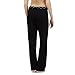 Lounge & Sleep Womens Black Heart Pyjama Bottoms 18