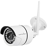 Wansview Wireless Security Camera 720P Outdoor IP Camera Wifi,Home Surveillance Waterproof Bullet Camera With Night Vision,Remote Viewing And Control W3 (white)
