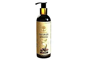 WILD ORGANIC 100% Pure Castor Oil - Moisturizing & Healing, For Skin, Hair Care,Hair Growth-120ml