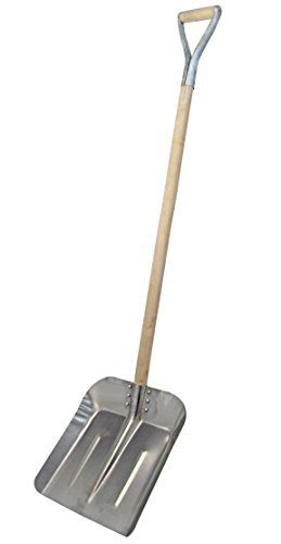 Alu Schneeschieber Schneeschaufel Schneeräumer Schneewanne Schneeschippe Schaufel Schippe Silber