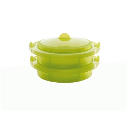 Recensione e opinioni su Lékué 3400702V09U004 - Vaporiera, 2 livelli +  coperchio verde - sceltavaporiera.it