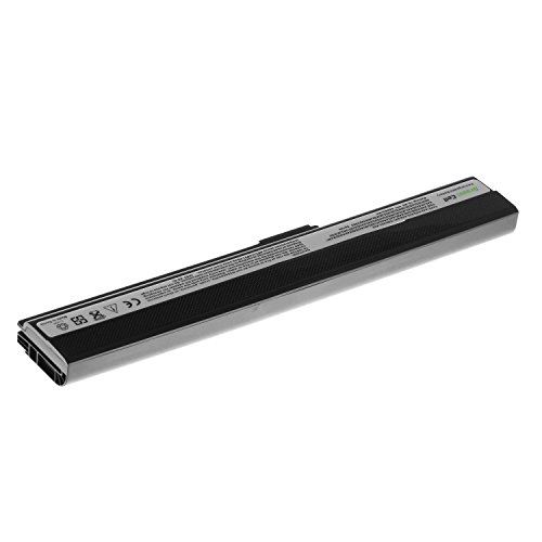 Green Cell® Extended Serie A32-K52 Laptop Akku für Asus A52F A52J A52N B53 K42 K52 K52DR K52J K52JK K62 X52 X52D X52F X62 (9 Zellen 6600mAh 10.8V Schwarz) - 6