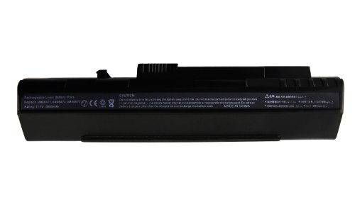 4800mAh Notebook Laptop Ersatz Akku Batterie für Acer Aspire One A110 A150 D150 D250 Pro 531 P531H ersetzt 934T2780F LC.BTP00.017 LC.BTP00.018 LC.BTP00.043 LC.BTP00.046 UM08A31 UM08A32 UM08A51 UM08A52 UM08A71 UM08A72 UM08A73 UM08A74 UM08B31 UM08B52 UM08B71 UM08B72 UM08B73 UM08B74 - 3