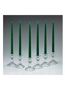 LTYNE Spell Candles: Green Taper Candle, Household Candle (Pack of 10) 10 inch