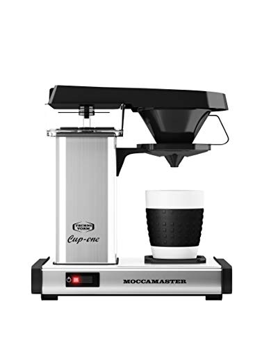 Preisvergleich Produktbild Moccamaster Cup One Kaffeemaschine Silber