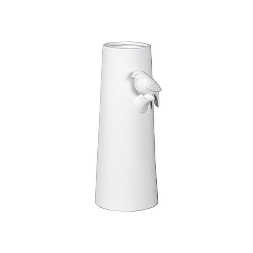 Preisvergleich Produktbild Vase "Vogel" weiß H23cm