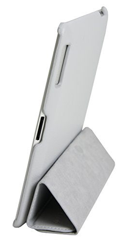 Invision® iPad 2 iPad 3 und iPad 4 Intelligente Hülle – Tolles Design – Magnetische Aufweck/Schlaf-Funktion – Hochwertiges PU-Leder (iPad 2 3 4 / Grau) - 6