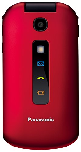 Panasonic KX-TU329 Telefono Cellulare, 32 GB, Brand 05, Red [Italia]