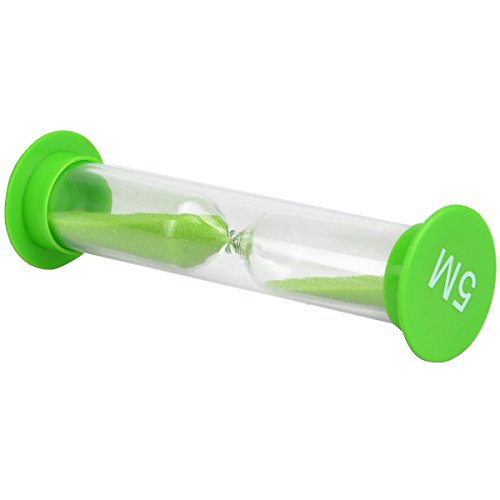 tankerstreet Sand Timer Sanduhren, Sanduhr Sand Uhr Timer 30 Sekunden/1 min/2 Min/3 Minuten/5 Minuten/10 Minuten Neuheit Dekorationen Geschenk Spielzeug für Kinder Kinder Kleinkind Studenten spezielle Bedürfnisse Pack von 6 Farben sortiert - 8