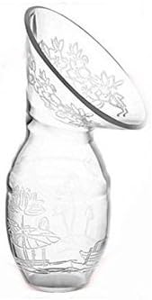 Manual Breastmilk Pump,Moxcow Milk Collector Saver,Milk Pump Suction, BPA PVC and Phthalat