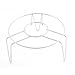 Produktbild Nopea Küche Metall Draht Essen Dämpfen Steamer Rack Stand Beine Zuhause Küche Steamer Rack Stand Silber