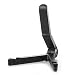 Produktbild Universal Handy Halter Ständer Faltbare Design Dreieck Form Desktop Smartphone Tablets Stand Halterung - Schwarz