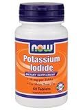 Potassium Iodide, 30mg, 60 Tabs by Now Foods (Pack of 2)