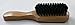 Boar Bristle Wooden Handle Club Brush for Everyday General Grooming (hard black bristles on a lovely wooden club handle)