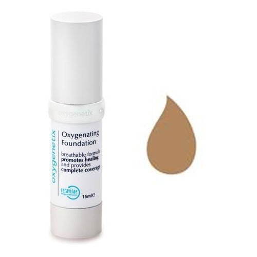 Oxygenetix Breathable Foundation 15 ml, Walnut by Sponsei