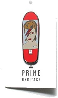 Primewood LA Skateboards Jason Lee OG Bowie Board Pin Badge Red