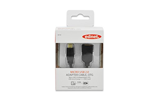 Ednet 84192 USB-Adapterkabel schwarz - 3