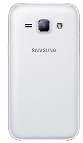 Samsung Galaxy J1 Smartphone (4,3 Zoll (10,9 cm) Touch-Display, 4 GB Speicher, Android 4.4) weiÃŸ