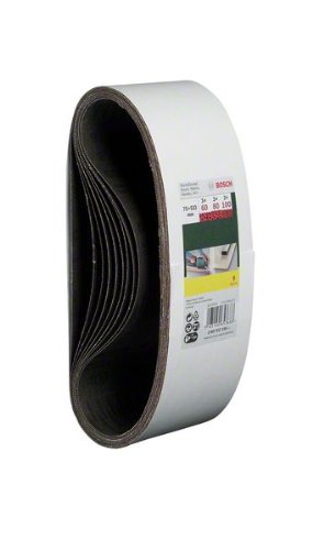Bosch DIY 9tlg. Schleifband-Set verschiedene Materialien (Körnung 60/80/100) - 2