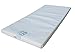 LAURA 119x59cm Baby Travel Cot Mattress PLUS 100% High Quality Combed Jersey Cotton Fitted Travel Cot Sheet : BOTH Are British Made