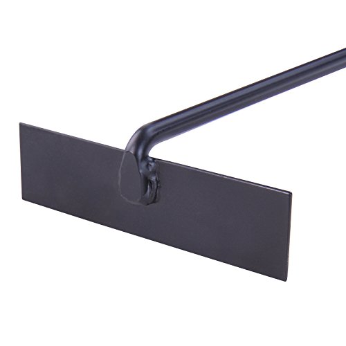 Aschekratzer mit Holzgriff 45 cm lang aus robustem Eisen - 3