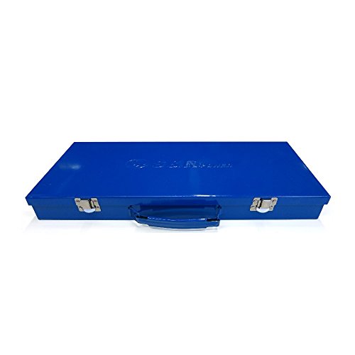 S&R Steckschlüsselsatz Knarrenkasten 39-tlg. 1/2″ LOCK-DRIVE Profil, Werkzeugset Werkzeugkasten 1/2 Zoll in Metallbox, Ratschenkasten Industrie Qualität - 8