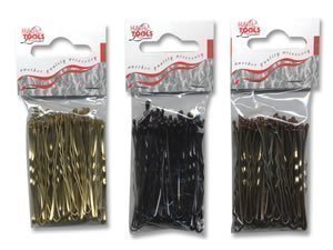 Hairtools Waved Grips 2" Brown Pack Of 50