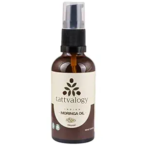 Tattvalogy Organic Cold Pressed Moringa Oil, 50ml