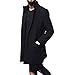 Produktbild R-Cors Herren Winter Slim Fit Wollmantel Business Überzieher Schlank Lange Windbreaker Jacken Winter Warme Slim Fit Trenchcoat Jacke Langarm Outwear Top