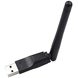 USB WiFi Dongle MT7601 150Mbps Wireless WiFi Router USB Card Adapter with 2dB Antenna Black