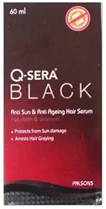 Q-SERA BLACK HAIR SERUM 60 ML