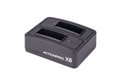 Preisvergleich Produktbild ACTIONPRO Ladeschale Dual für X8 Akkus