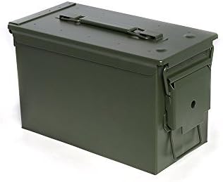 Stout Stuff STAMBX22 New Military Grade M2A1 All-Metal Ammo Can for Ammunition and Storage, 50 Cal, Green by Stout Stuff