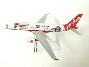 Air Asia India JRD TATA Special Livery Airbus A320200 1/200 Scale Miniature Airplane Model with Plastic Stand