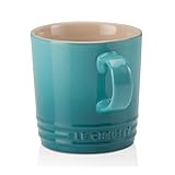 Color: Azul Caribe Le Creuset 70302351700002 Le Taza de cerámica de gres, 350 ml-Azul Caribe, Karibik