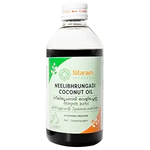 Sitaram Neelibringadhi Hair Oil | Ayurvedic Neelibhrungadi Thailam | Herbal Oil For Healthy Hair(200ml)