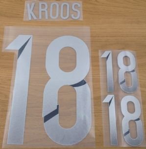 Preisvergleich Produktbild Original DFB Deutschland Away Trikot-Flock KROOS 18