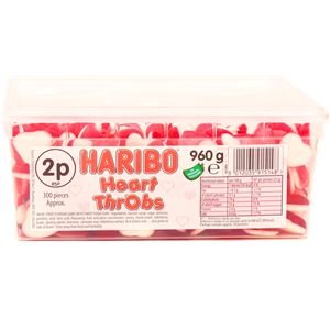 Preisvergleich Produktbild Haribo Herz throbs Badewanne – Bulk Sweets (300 Stück)