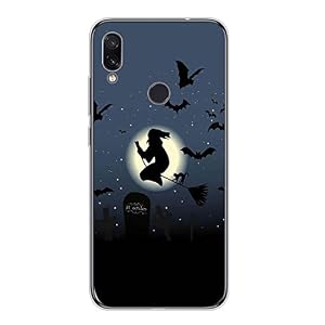 Oihxse Compatible con Samsung Galaxy A9 2018 Funda Silicona Transparente Suave Gel TPU Carcasa Ultra-Delgado Patrón Protector Caso para Samsung A9 2018 Cover Bumper