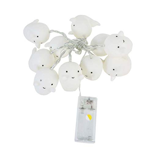 Preisvergleich Produktbild BESTOYARD LED String Lichter mit Elf Abdeckung Wasserdicht Lichterkette für Weihnachten Hochzeit Dekoration (Warmweiß)