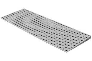 HomeCare Innovation Rampe de seuil de porte pour fauteuil roulant 2 x 125 cm