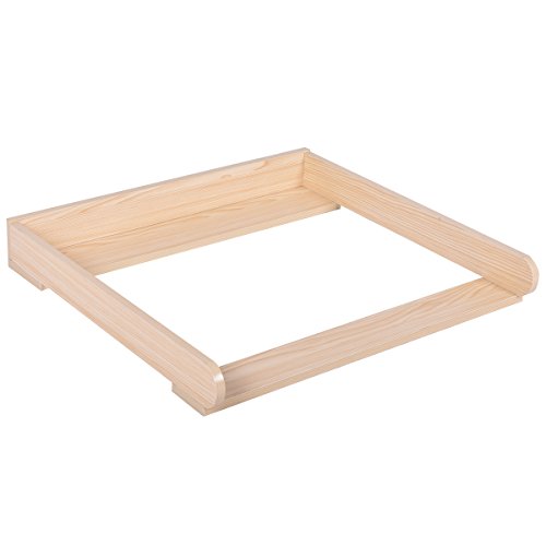 Preisvergleich Produktbild COSTWAY Baby Wickeltischaufsatz Wickelauflage Wickeltisch Kids Wickelaufsatz für Kommode (Gelb)