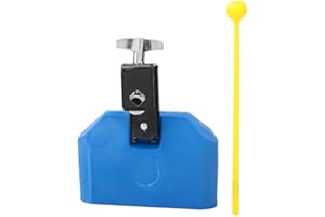 Bnineteenteam Plastic Percussion Instruments Block Latin Drum Kit Blue Musical Instrument